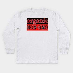 Organic Non-GMO Kids Long Sleeve T-Shirt